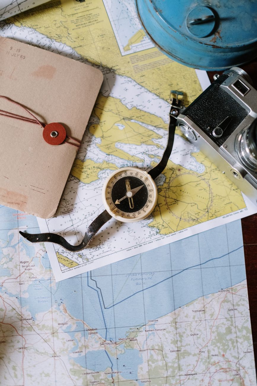 Customized map and private travel itinerary planning